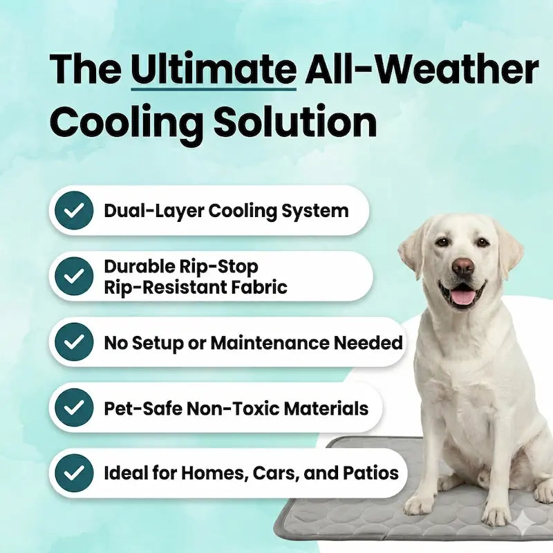 Wellnestra PetHaven™ Cooling Mat 🐾