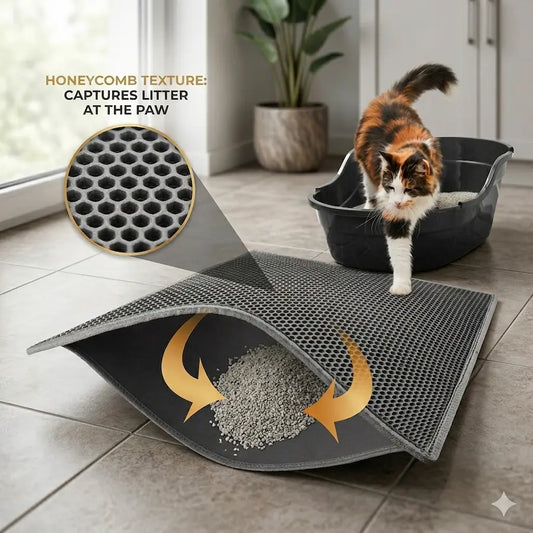 Honeycomb Cat Litter Trapper Pad