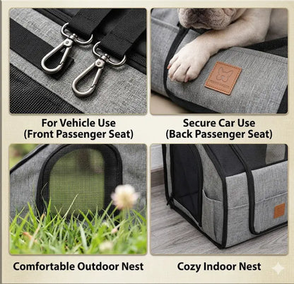 Waterproof Car Pet Cage & Mat