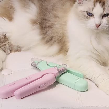 2-in-1 LED Pet Nail Clipper & Grinder
